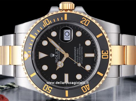 orologio lorenz laminato oro quadrante nero simile submariner rolex prezzo